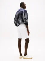 Bermuda Uomo Tommy Hilfiger color Bianco Brooklyn short 1985 art. MW0MW23563 YCF - immagine 4