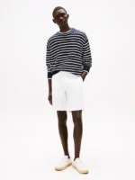Bermuda Uomo Tommy Hilfiger color Bianco Brooklyn short 1985 art. MW0MW23563 YCF - immagine 3