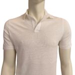 Polo in Lino Filippo De Laurentiis Bianca art PLMCSKIT JERLIN U001 - immagine 3
