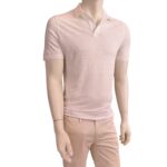 Polo in Lino Filippo De Laurentiis Bianca art PLMCSKIT JERLIN U001 - immagine 2