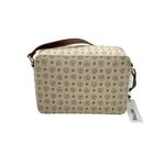 Borsa A Tracolla Pollini Heritage in Pelle Avorio con Dettagli Marroni E Tasca Con Cerniera Frontale art. TE8535PP0MQ1110C - immagine 4