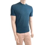 T-shirt in Lino Filippo De Laurentiis Ottanio art TSMC JERLIN U790 - immagine 2