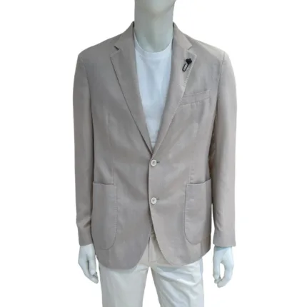 Giacca Lardini Sfoderata Beige Chiaro Art. EQ301AV99 EQR62201 322TW