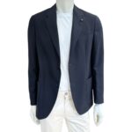 Giacca Lardini Sfoderata Blu Art. EQ949E EQEL62705 850 - immagine 2