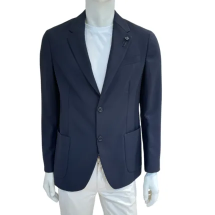 Giacca Lardini Sfoderata Blu Art. EQ949E EQEL62705 850