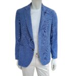 Giacca Lardini Sfoderata Azzurra Art. EQ528AE CN5002 1 - immagine 4