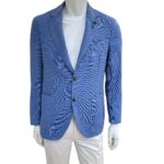 Giacca Lardini Sfoderata Azzurra Art. EQ528AE CN5002 1