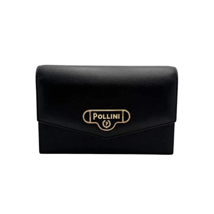 Pochette A Tracolla Pollini in Pelle Nera art. SC5313PP0MSA0000, foto 1 di 5