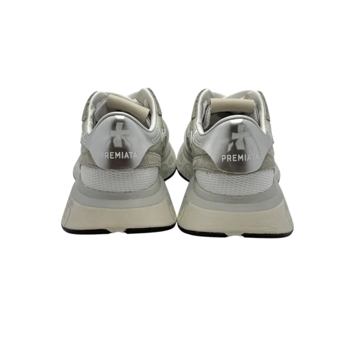 Sneakers Premiata Donna in Pelle e Rete Argento art. Lauryn 7482, foto 5 di 6