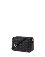 Borsa A Tracolla Pollini Heritage in Pelle Nera con Dettagli Neri E Tasca Con Cerniera Frontale art. TE8535PP0MQ100A - immagine 5