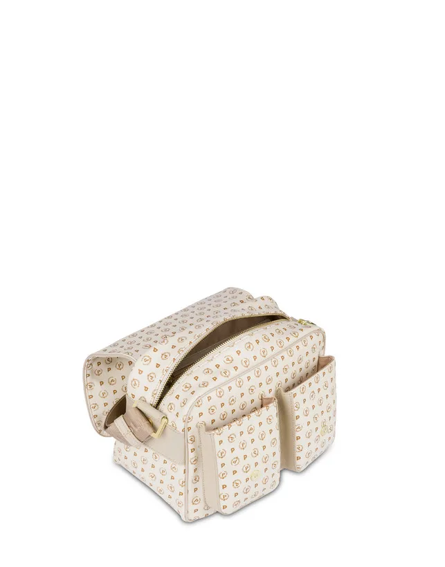 Borsa Pollini Reporter Heritage Avorio con dettagli Beige TE8421PP04Q, foto 5 di 5