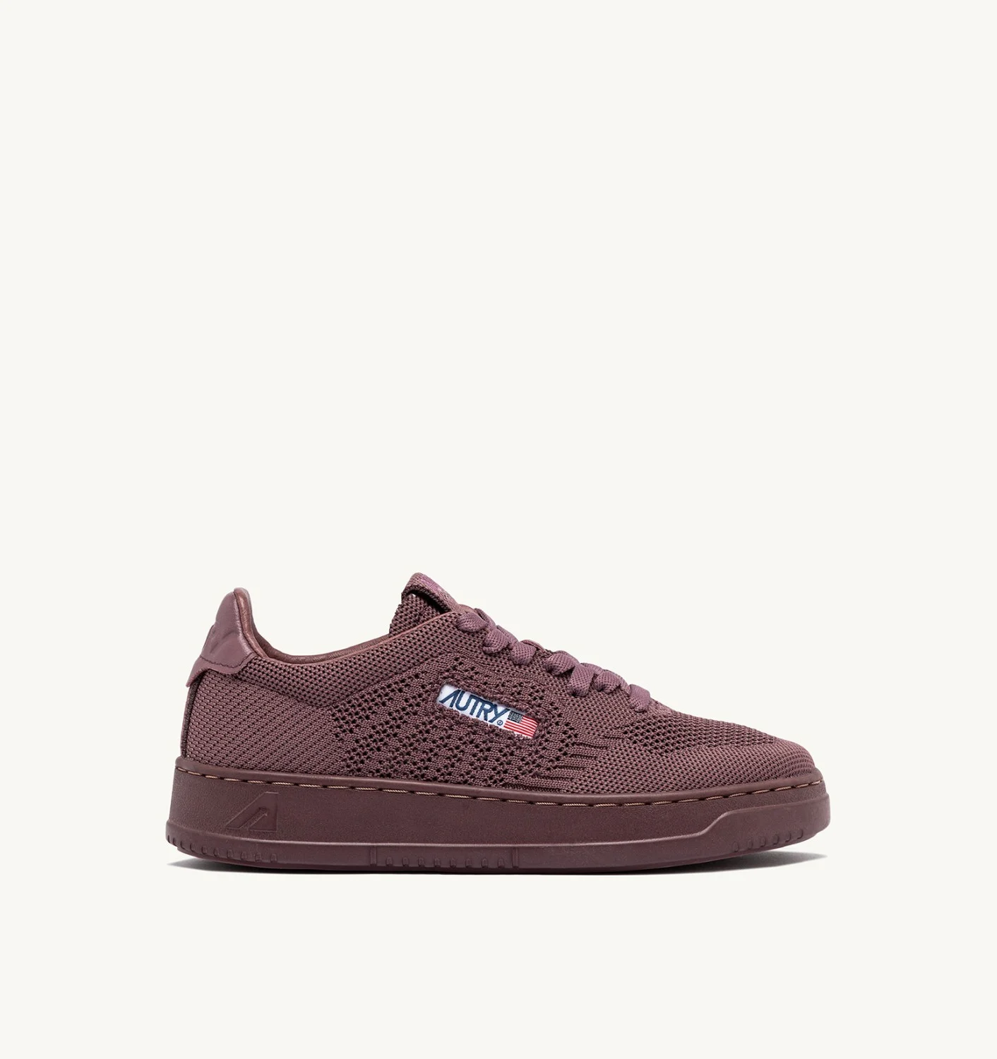 Sneakers Autry Donna in Tessuto Traforato Prugna Art. EKLW KN14 - immagine 1
