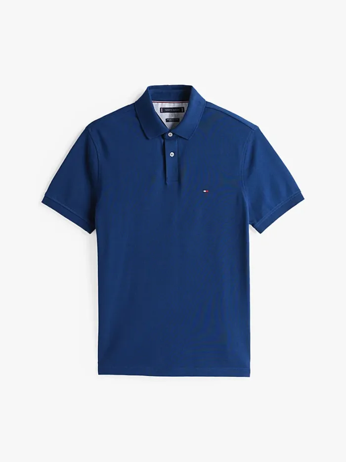 Polo 1985 Regular Fit Uomo Tommy Hilfiger Blu art. MW0MW17770 DAF, foto 1 di 2