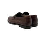 Mocassino Penny Uomo Doucal's In Pelle Marrone con Fondo Cuoio Antiscivolo Art. DU3397MARIUY259MM04 - immagine 5