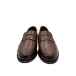 Mocassino Penny Uomo Doucal's In Pelle Marrone con Fondo Cuoio Antiscivolo Art. DU3397MARIUY259MM04 - immagine 3