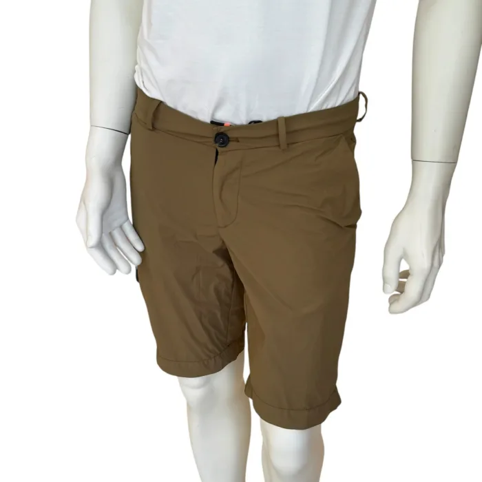 Bermuda RRD Summer Urban Gdy Shino Short, Color Verde Kaki, cod. 25359 colour 84, foto 2 di 3