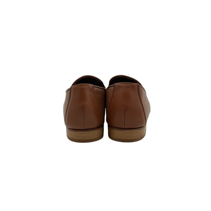 Mocassino Illogica in Pelle Cuoio accessorio Fibbia Oro art. 2091, foto 5 di 5