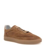 Sneakers Donna Soldini In Pelle Scamosciata Cuoio art. Akira - immagine 2