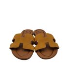 Ciabatta Gingi in Camoscio Cammello, Tacco 2 cm art. 3557 - immagine 3