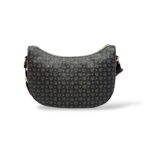 Borsa A Spalla Pollini Heritage in Pelle Nera con Dettagli Marroni art. TE8536PP0MQ1100D - immagine 3