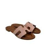 Ciabatta Gingi in Nappa Rosa, Tacco 2 cm art. 3557 - immagine 2