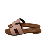 Ciabatta Gingi in Nappa Rosa, Tacco 2 cm art. 3557 - immagine 5