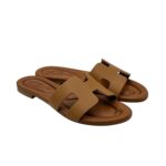 Ciabatta Gingi in Nappa Cammello, Tacco 2 cm art. 3557 - immagine 2