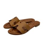 Ciabatta Gingi in Nappa Cammello, Tacco 2 cm art. 3557 - immagine 5