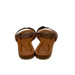 Ciabatta Gingi in Nappa Cammello, Tacco 2 cm art. 3557 - immagine 6