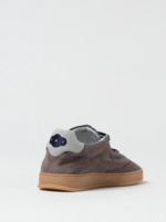 Sneakers Uomo Soldini In Pelle Scamosciata Tortora art. Akira - immagine 3