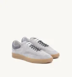 Sneakers Uomo Soldini In Pelle Scamosciata Grigia art. Hobbes - immagine 2