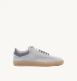 Sneakers Uomo Soldini In Pelle Scamosciata Grigia art. Hobbes