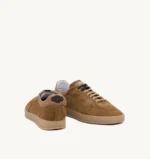 Sneakers Uomo Soldini In Pelle Scamosciata Cuoio art. Hobbes - immagine 4