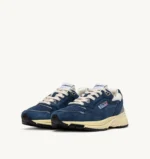 Sneakers Autry Uomo HyperWay in Camoscio Blu art. HYLM UM09 - immagine 2