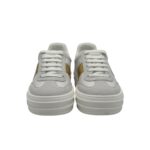 Sneakers Pollini in Vitello Bianco e Dettagli Oro art. SA15055G0NXA210A - immagine 3