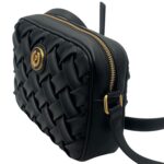 Tracolla Pollini Effetto Plissè in Pelle Nera art. SC4571PP0NSD100A - immagine 4