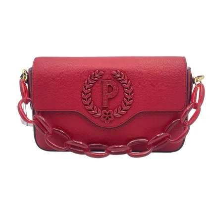 Tracolla Pollini Rossa con logo in Rilievo cod. SC4601PP0NSA0500