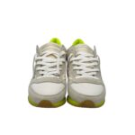 Sneakers Donna Philippe Model Paris In Tessuto Bianco Camoscio Avorio Spoiler Neon art. TRLD NS01 - immagine 3