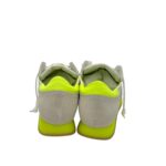 Sneakers Donna Philippe Model Paris In Tessuto Bianco Camoscio Avorio Spoiler Neon art. TRLD NS01 - immagine 5