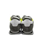 Sneakers Uomo Philippe Model In Tessuto Giallo e Camoscio Grigio Spoiler Binaco cod. TZLU WN57 - immagine 6
