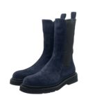 Stivaletto beatles Guglielmo Rotta in Camoscio Blu art. Keith - immagine 5