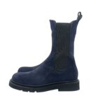 Stivaletto beatles Guglielmo Rotta in Camoscio Blu art. Keith - immagine 3