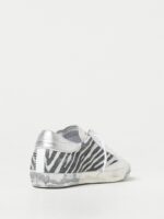Sneakers Donna Philippe Model Paris Prsx In Camoscio Zebrato e Glitter Linguetta in Camoscio art. PRLD DMZ1 - immagine 3