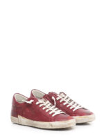 Sneakers Uomo Philippe Model Paris Prsx In Pelle Vitello Bordeaux art. PRLU HE11 - immagine 2
