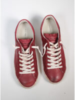 Sneakers Uomo Philippe Model Paris Prsx In Pelle Vitello Bordeaux art. PRLU HE11 - immagine 6