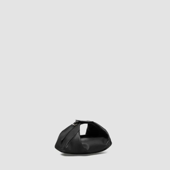 Borsa mini da polso Minobossi in Morbida Nappa Nera art. BRACELETJOYNAPPA, foto 4 di 5