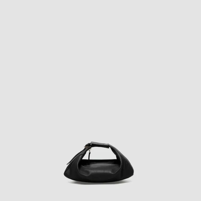 Borsa mini da polso Minobossi in Morbida Nappa Nera art. BRACELETJOYNAPPA, foto 1 di 5