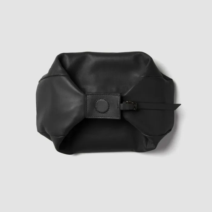 Borsa mini da polso Minobossi in Morbida Nappa Nera art. BRACELETJOYNAPPA, foto 5 di 5