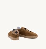 Sneakers Invernale Uomo Soldini In Pelle Scamosciata Cuoio art. Akira Bale Taffy - immagine 3