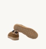 Sneakers Invernale Uomo Soldini In Pelle Scamosciata Cuoio art. Akira Bale Taffy - immagine 2